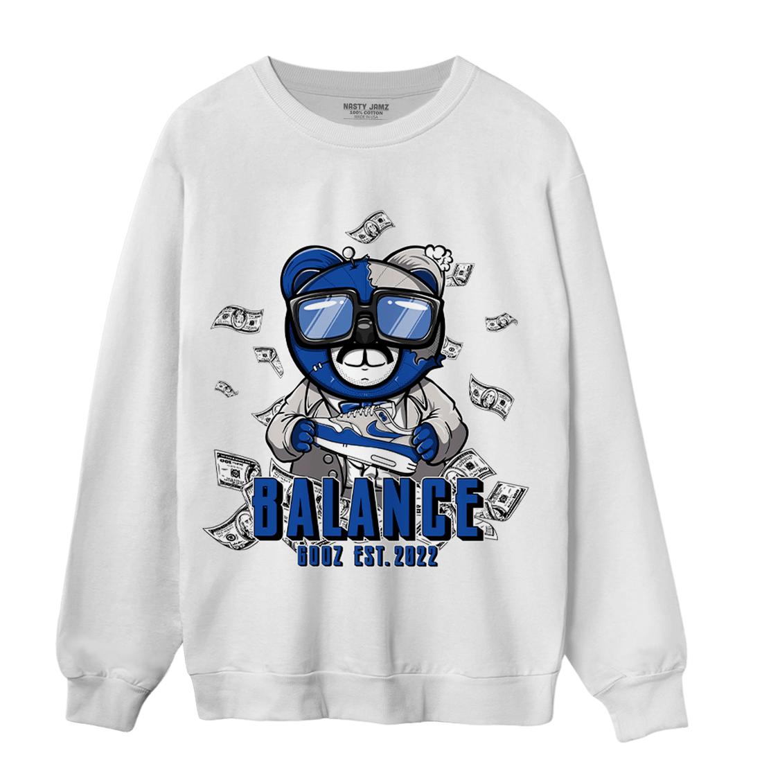 Air Max 1 86 Royal Sweatshirt Match Men BER - NastyJamz