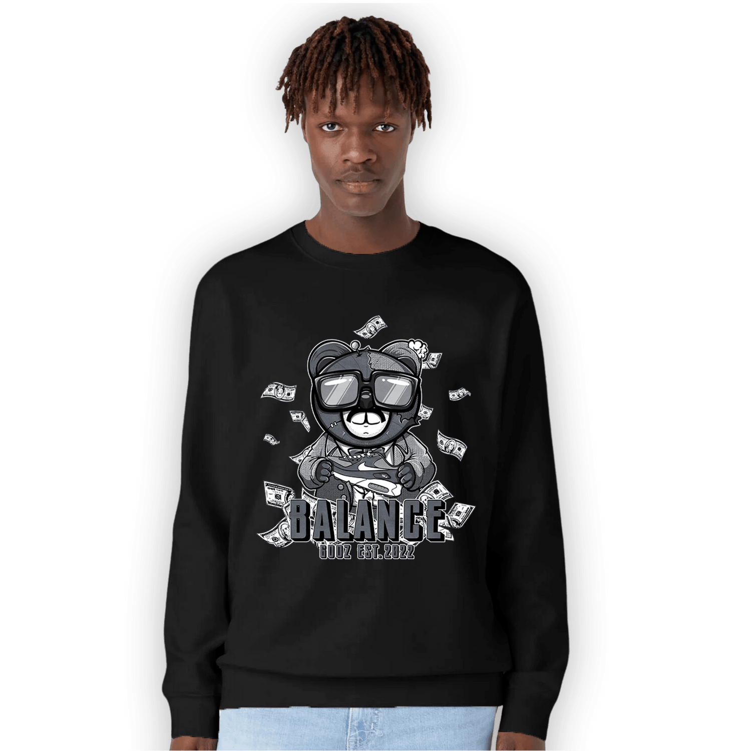 Air Max 90 Iron Grey Sweatshirt Match Men BER - NastyJamz