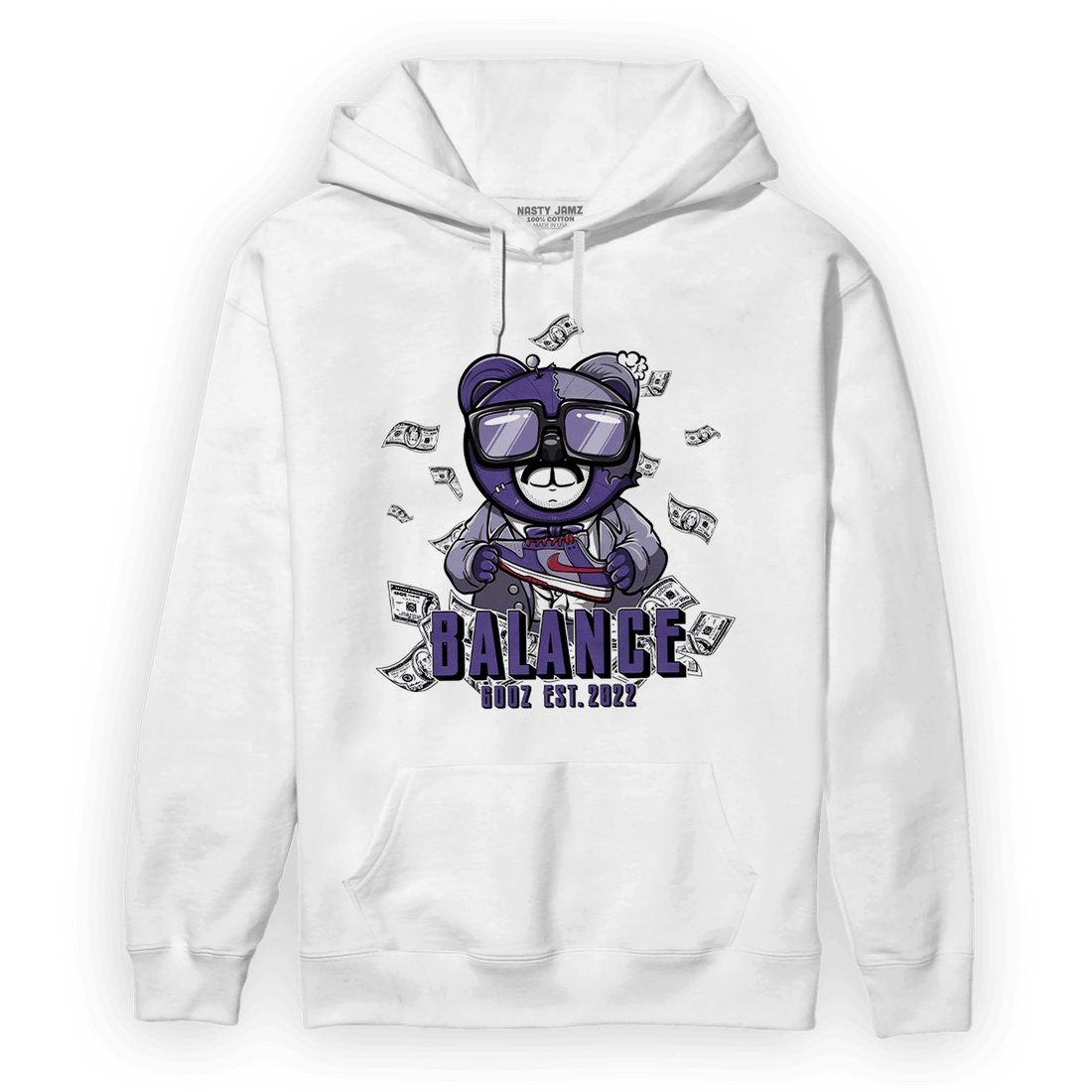 Dunk Low Plum Hoodie Match Men BER - NastyJamz