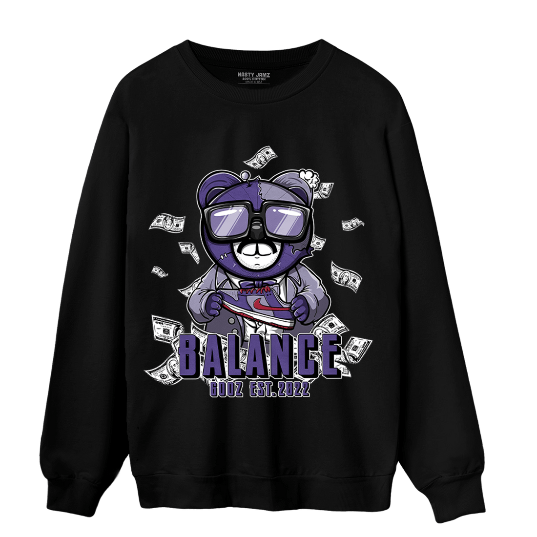 Dunk Low Plum Sweatshirt Match Men BER - NastyJamz