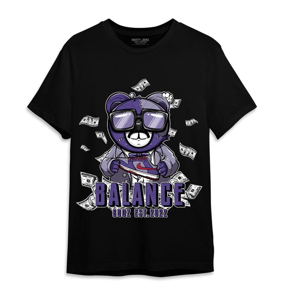 Dunk Low Plum T Shirt Match Men BER - NastyJamz