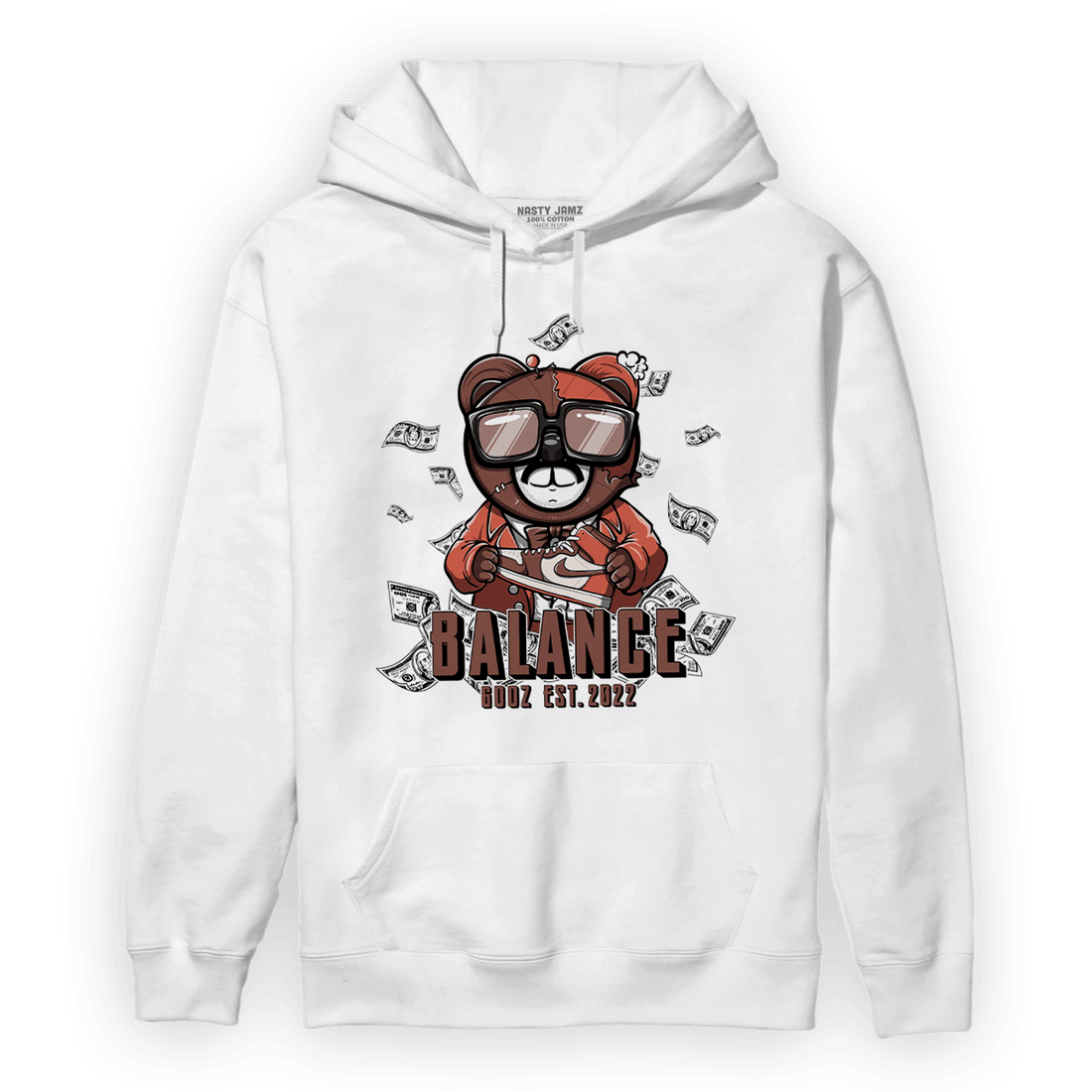 High OG Dusted Clay 1s Hoodie Match Men BER - NastyJamz