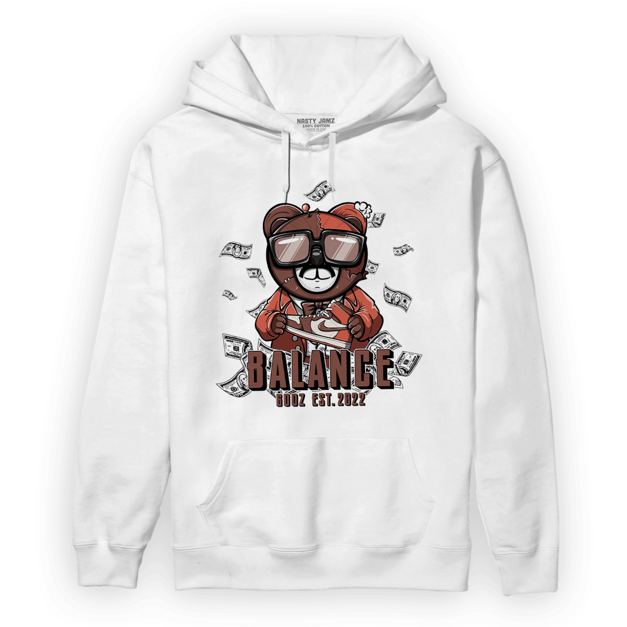 High OG Dusted Clay 1s Hoodie Match Men BER - NastyJamz