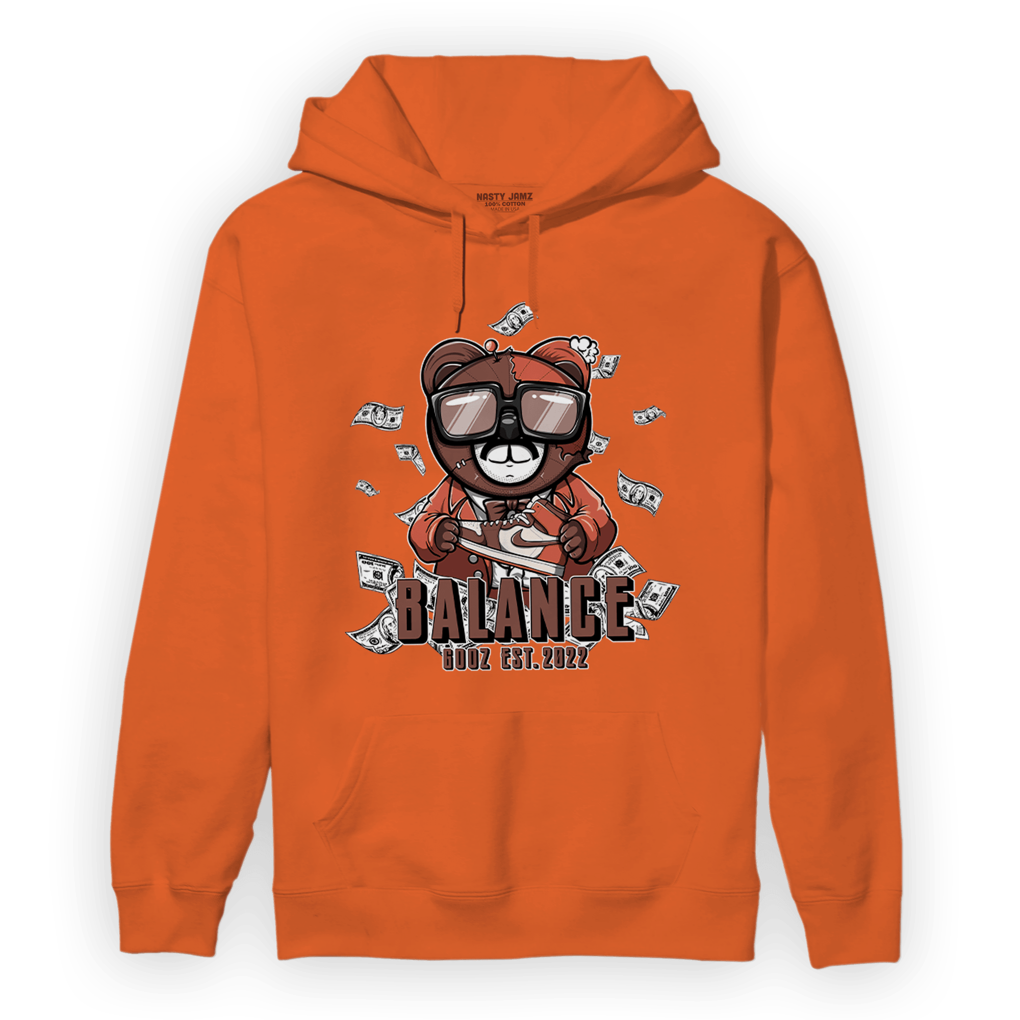 High OG Dusted Clay 1s Hoodie Match Men BER - NastyJamz