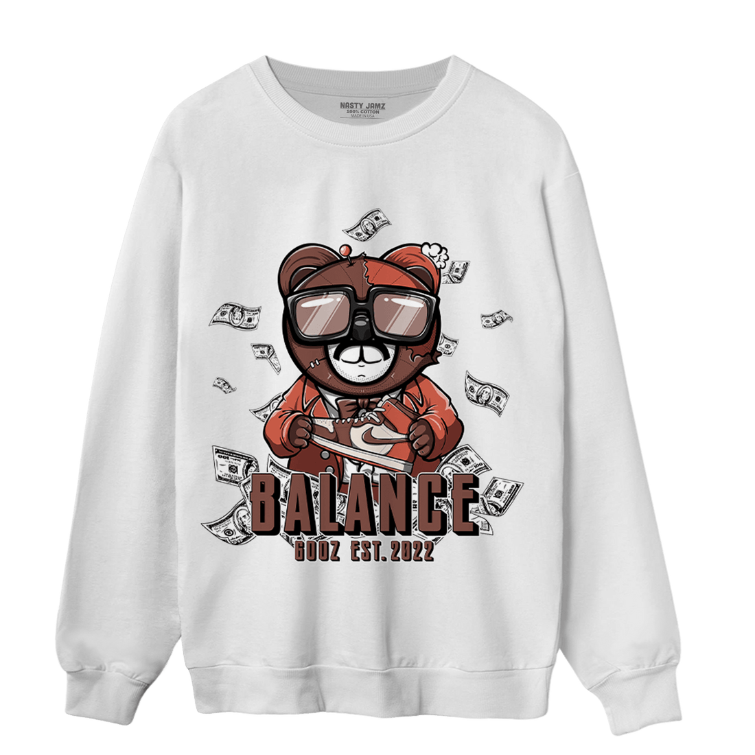 High OG Dusted Clay 1s Sweatshirt Match Men BER - NastyJamz