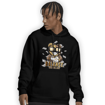 High OG Metallic Gold 1s Hoodie Match Men BER - NastyJamz