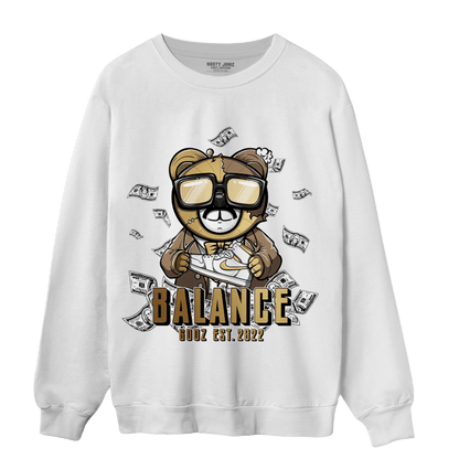 High OG Metallic Gold 1s Sweatshirt Match Men BER - NastyJamz