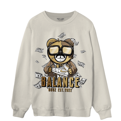 High OG Metallic Gold 1s Sweatshirt Match Men BER - NastyJamz