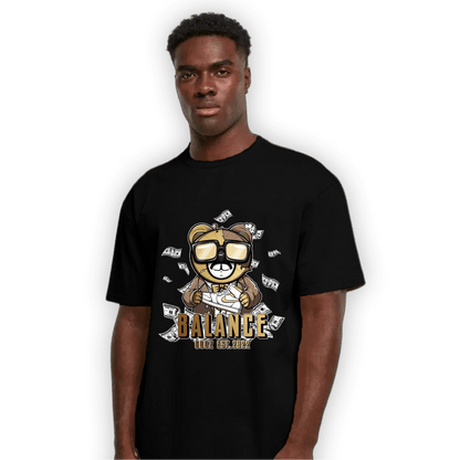 High OG Metallic Gold 1s T Shirt Match Men BER - NastyJamz