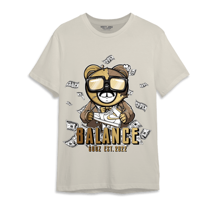 High OG Metallic Gold 1s T Shirt Match Men BER - NastyJamz