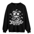 Retro High OG Black White 1s Sweatshirt Match Men BER - NastyJamz