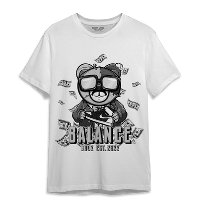 Retro High OG Black White 1s T Shirt Match Men BER - NastyJamz