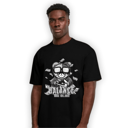 Retro High OG Black White 1s T Shirt Match Men BER - NastyJamz