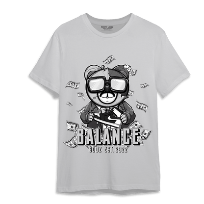 Retro High OG Black White 1s T Shirt Match Men BER - NastyJamz