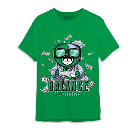 Lucky Green 5s T Shirt Match Men BER - NastyJamz