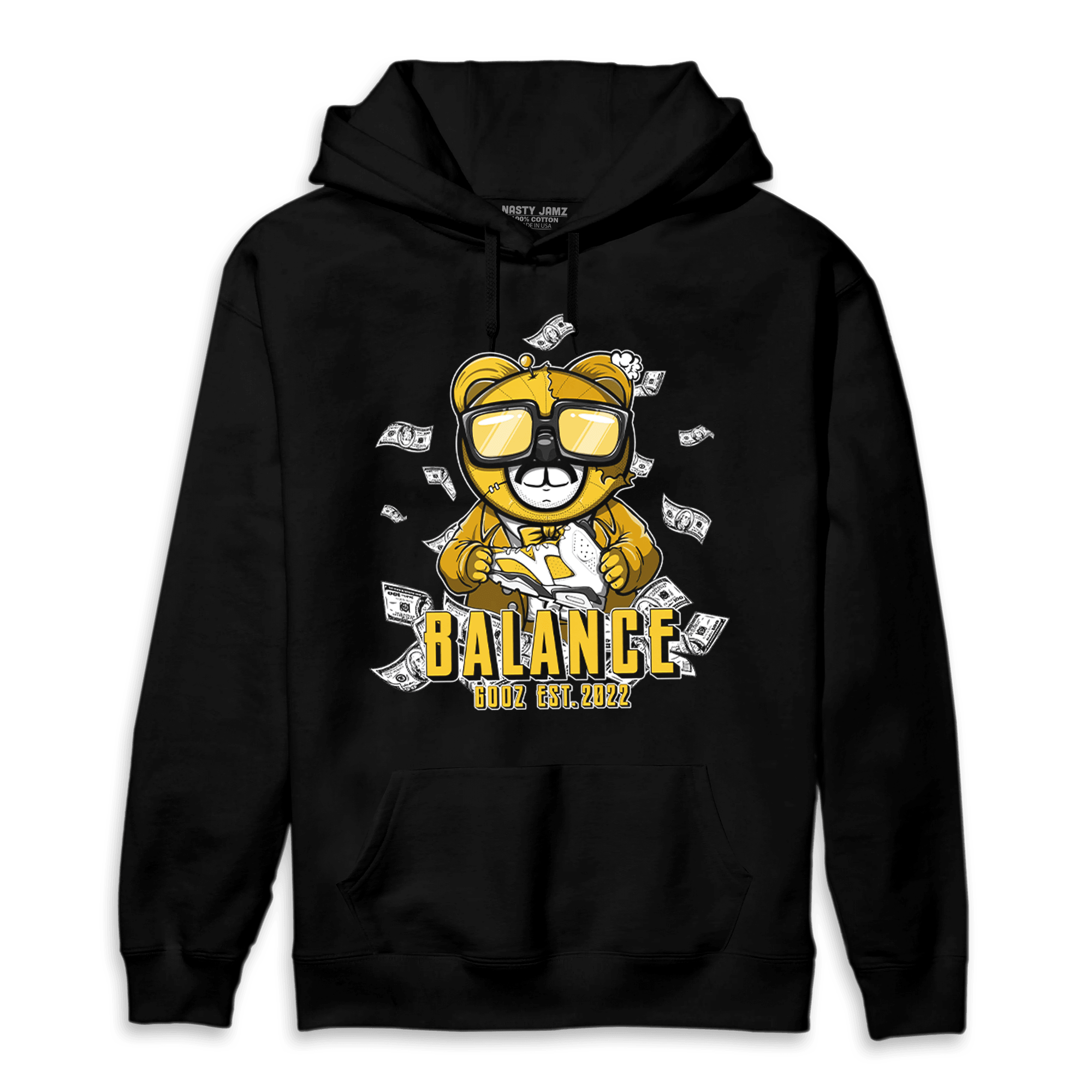 Yellow Ochre 6s Hoodie Match Men BER - NastyJamz