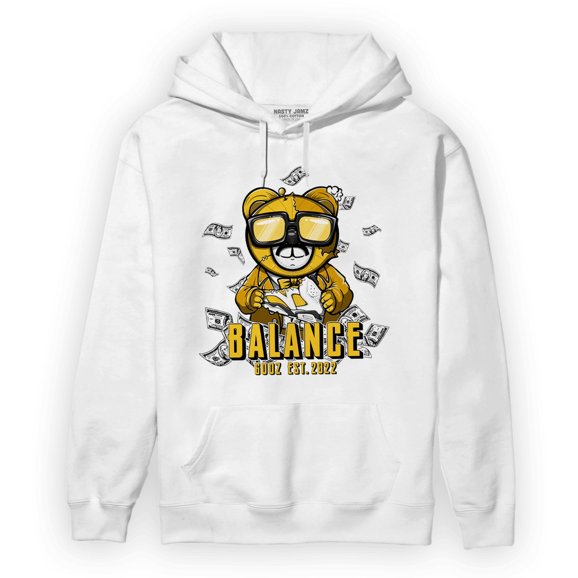 Yellow Ochre 6s Hoodie Match Men BER - NastyJamz