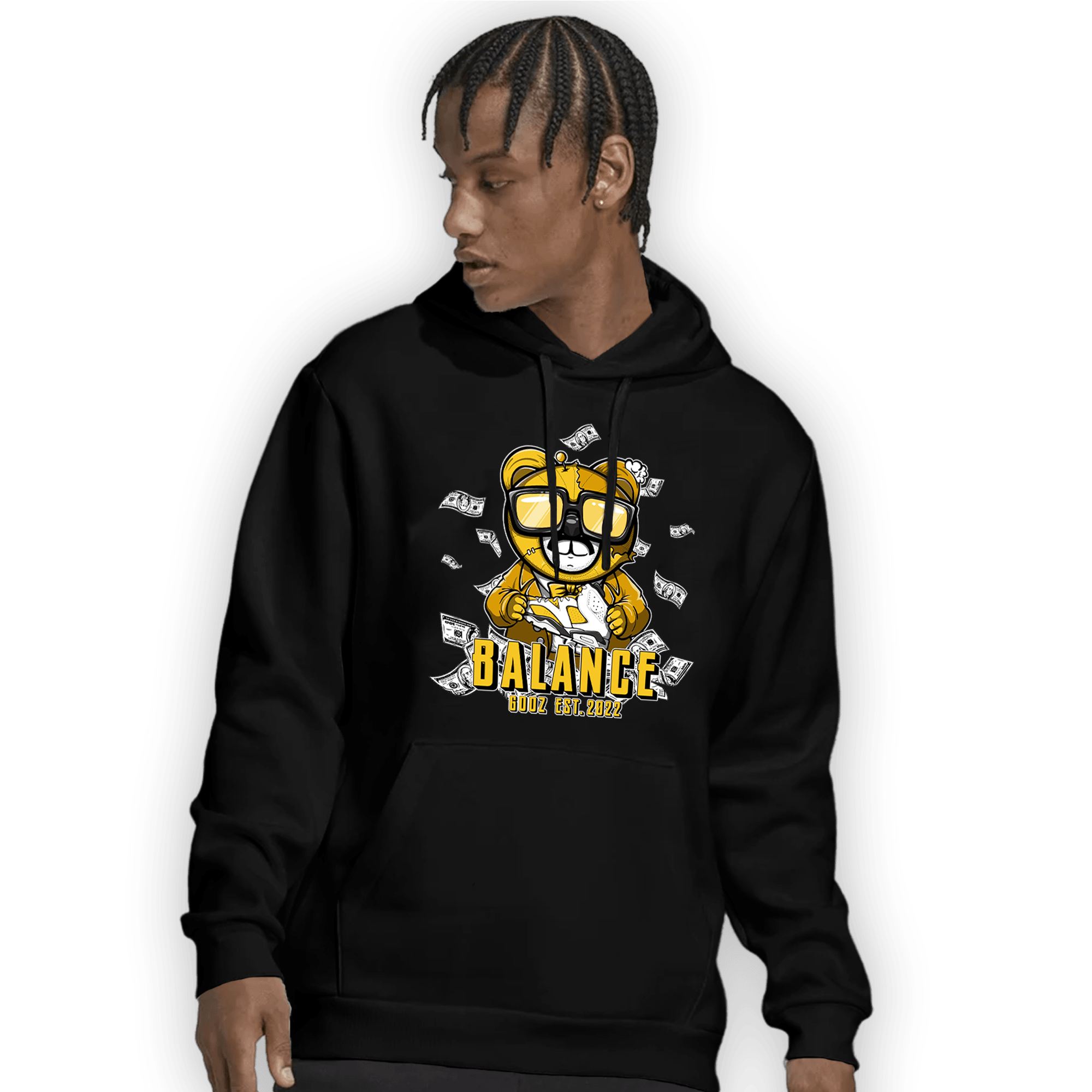 Yellow Ochre 6s Hoodie Match Men BER - NastyJamz