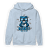 Powder Blue 9s Hoodie Match Men BER - NastyJamz
