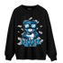 Powder Blue 9s Sweatshirt Match Men BER - NastyJamz