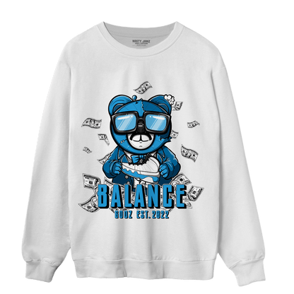 Powder Blue 9s Sweatshirt Match Men BER - NastyJamz