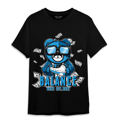Powder Blue 9s T Shirt Match Men BER - NastyJamz