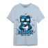 Powder Blue 9s T Shirt Match Men BER - NastyJamz