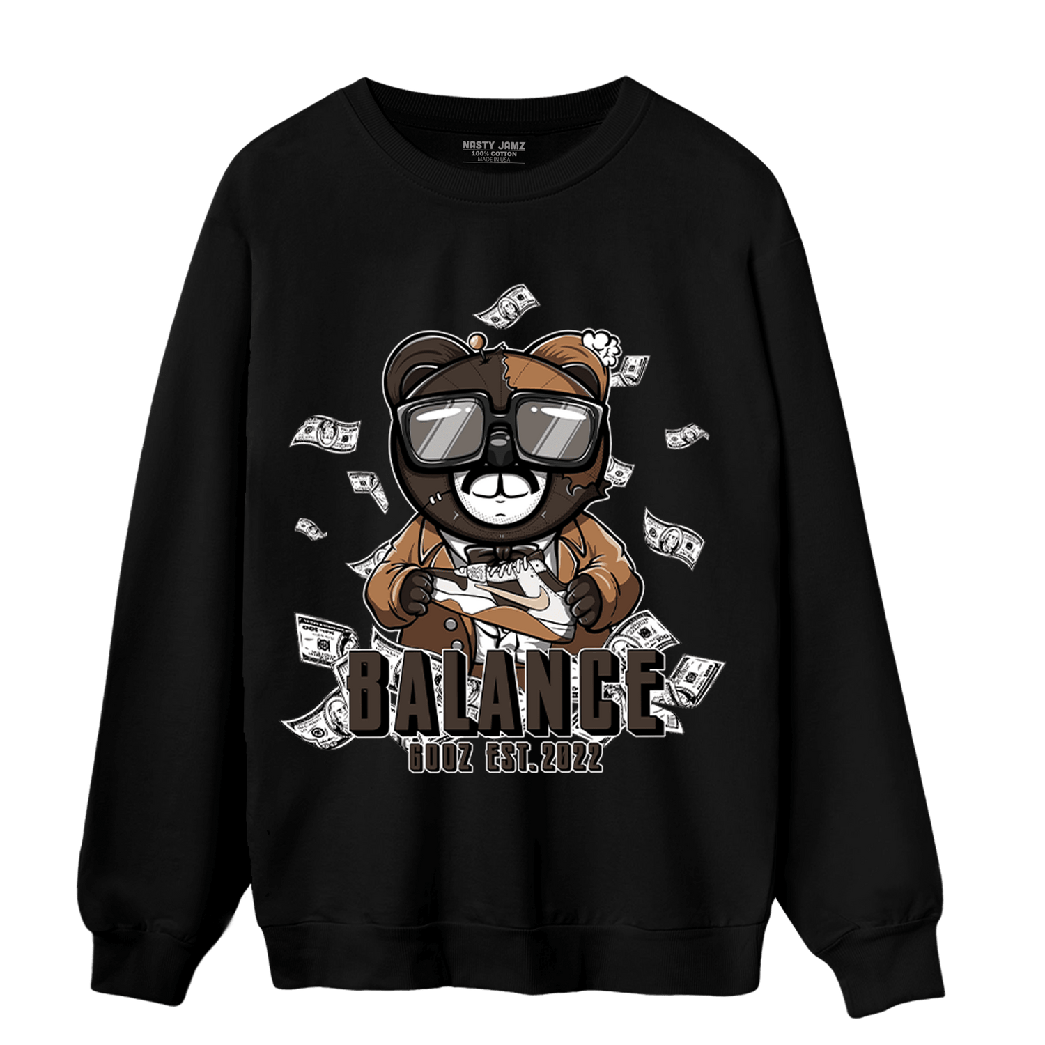 Jumpman Jack Sweatshirt Match Men BER - NastyJamz