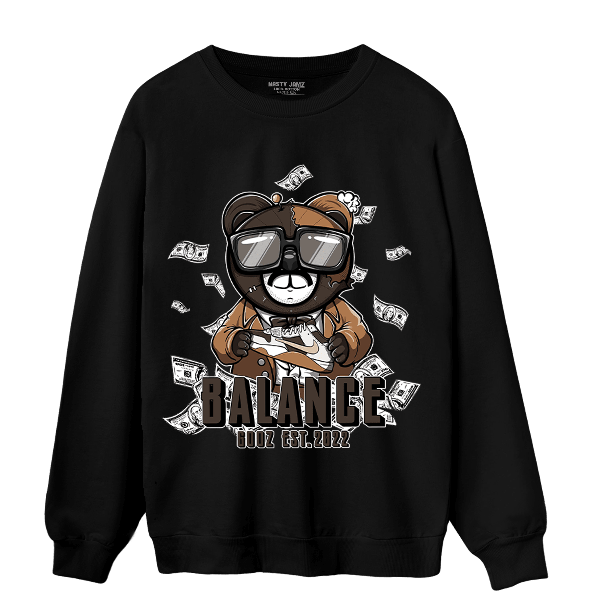 Jumpman Jack Sweatshirt Match Men BER - NastyJamz