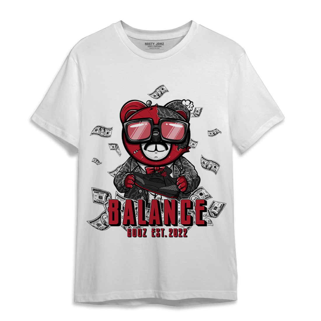 Spizike Low Bred T Shirt Match Men BER - NastyJamz