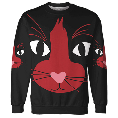 Black-Toe-Reimagined-Red-White-1s-NastyJamz-Sweatshirt-Match-Meow-3D