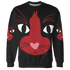 Black-Toe-Reimagined-Red-White-1s-NastyJamz-Sweatshirt-Match-Meow-3D