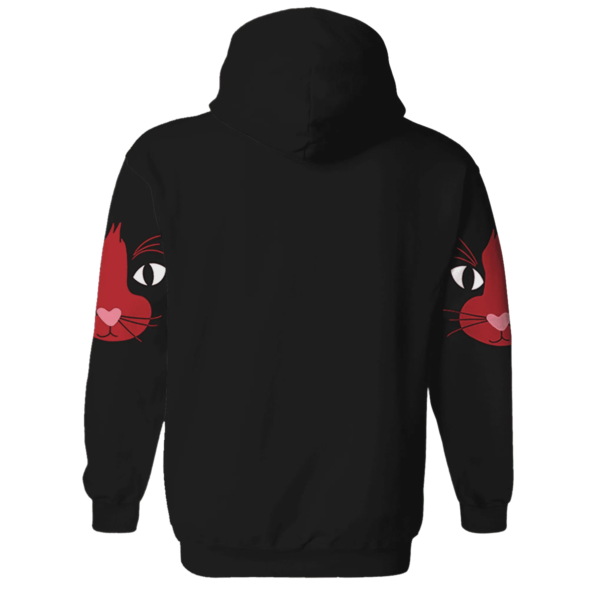 Black-Toe-Reimagined-Red-White-1s-NastyJamz-Hoodie-Match-Meow-3D