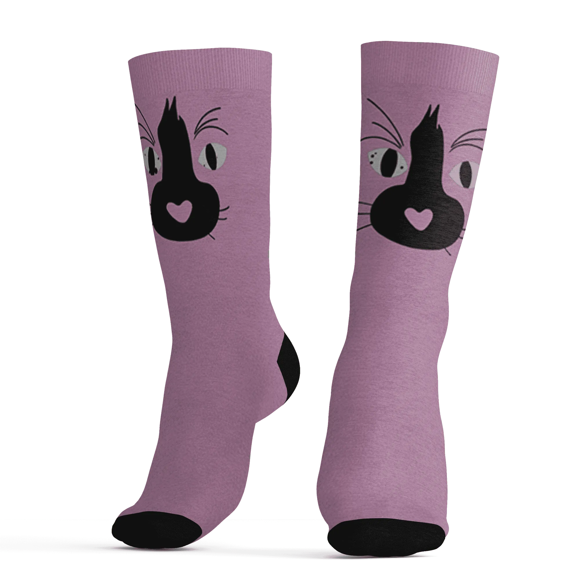 Orchid-Neutral-Grey-Black-White-4s-NastyJamz-Socks-Match-Meow-3D