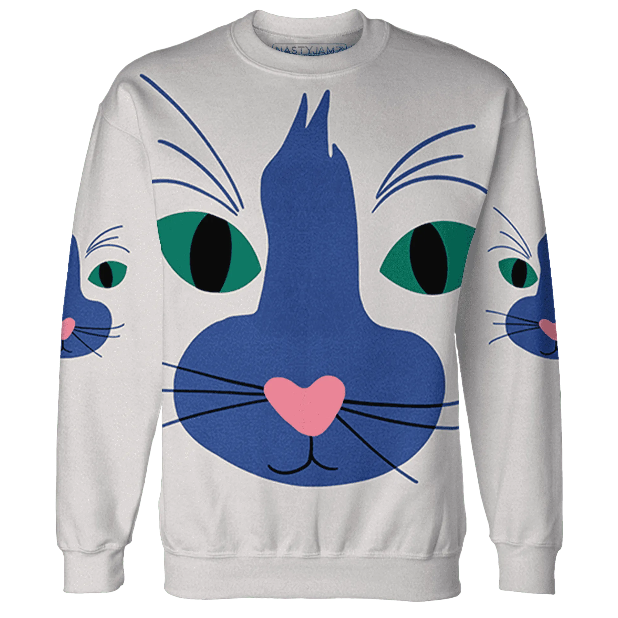 Dunk-Hyper-Royal-Malachite-NastyJamz-Sweatshirt-Match-Meow-3D