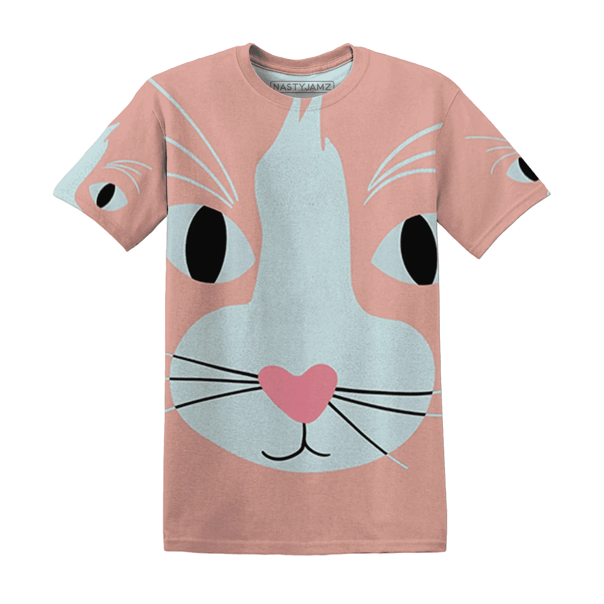 Dunk-Low-Glacier-Blue-Arctic-Orange-NastyJamz-T-Shirt-Match-Meow-3D
