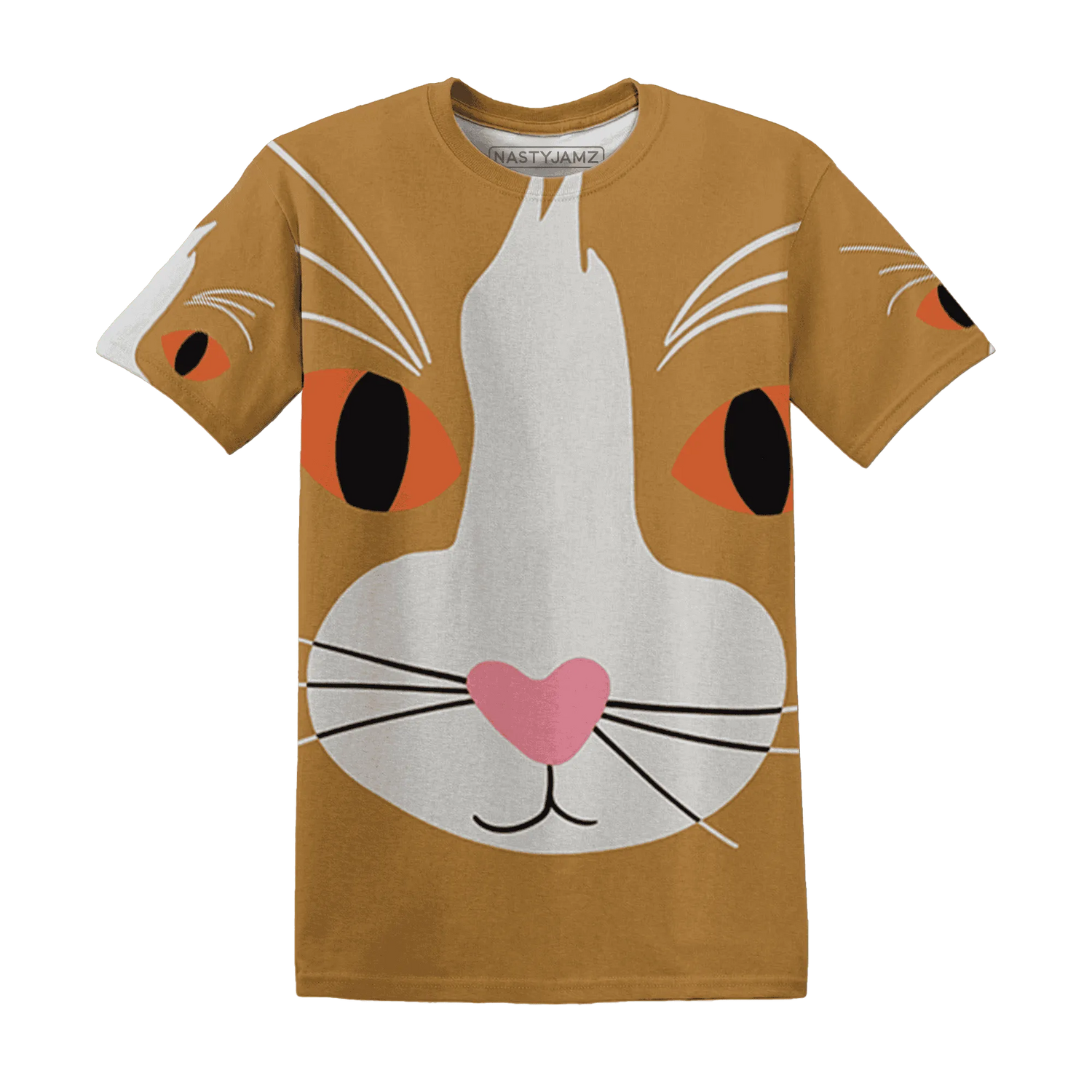 Dunk-Low-Retro-Wheat-Orange-NastyJamz-T-Shirt-Match-Meow-3D