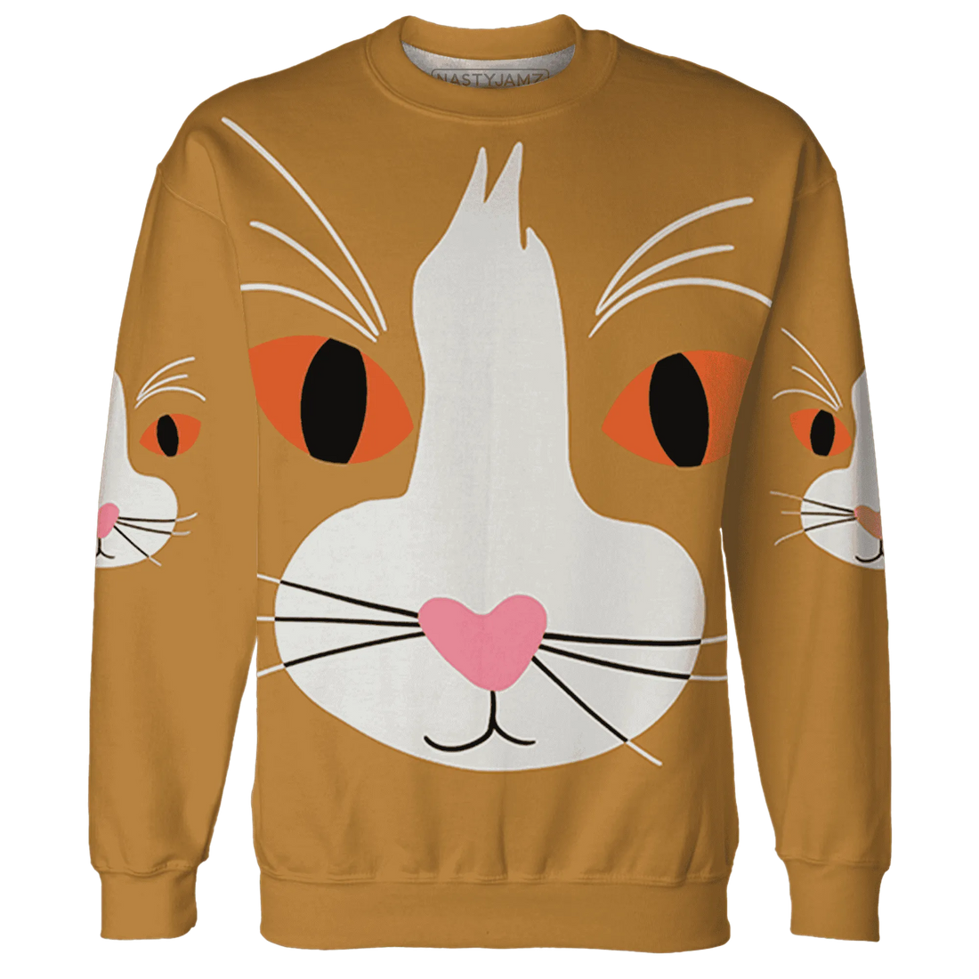 Dunk-Low-Retro-Wheat-Orange-NastyJamz-Sweatshirt-Match-Meow-3D