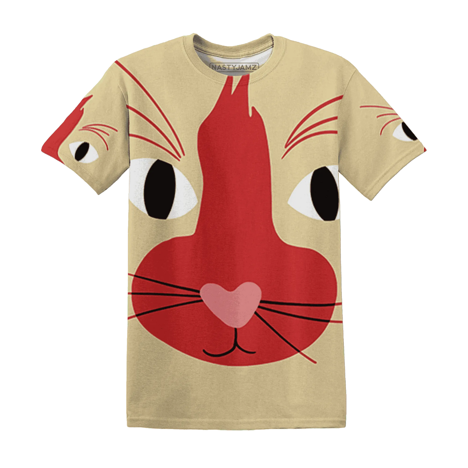 Dunk-Strawberry-Waffle-NastyJamz-T-Shirt-Match-Meow-3D