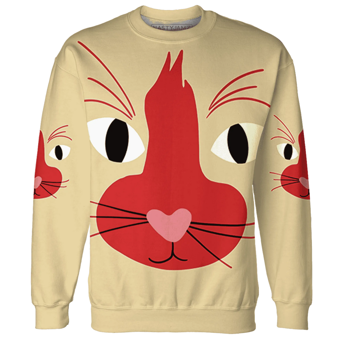 Dunk-Strawberry-Waffle-NastyJamz-Sweatshirt-Match-Meow-3D