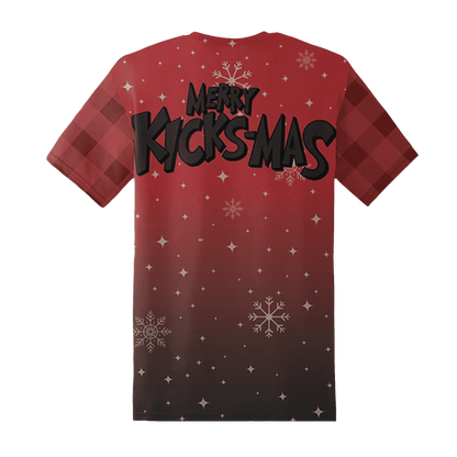 Black-Toe-Reimagined-1s-Red-White-NastyJamz-T-Shirt-Match-Merry-Kicksmas-3D