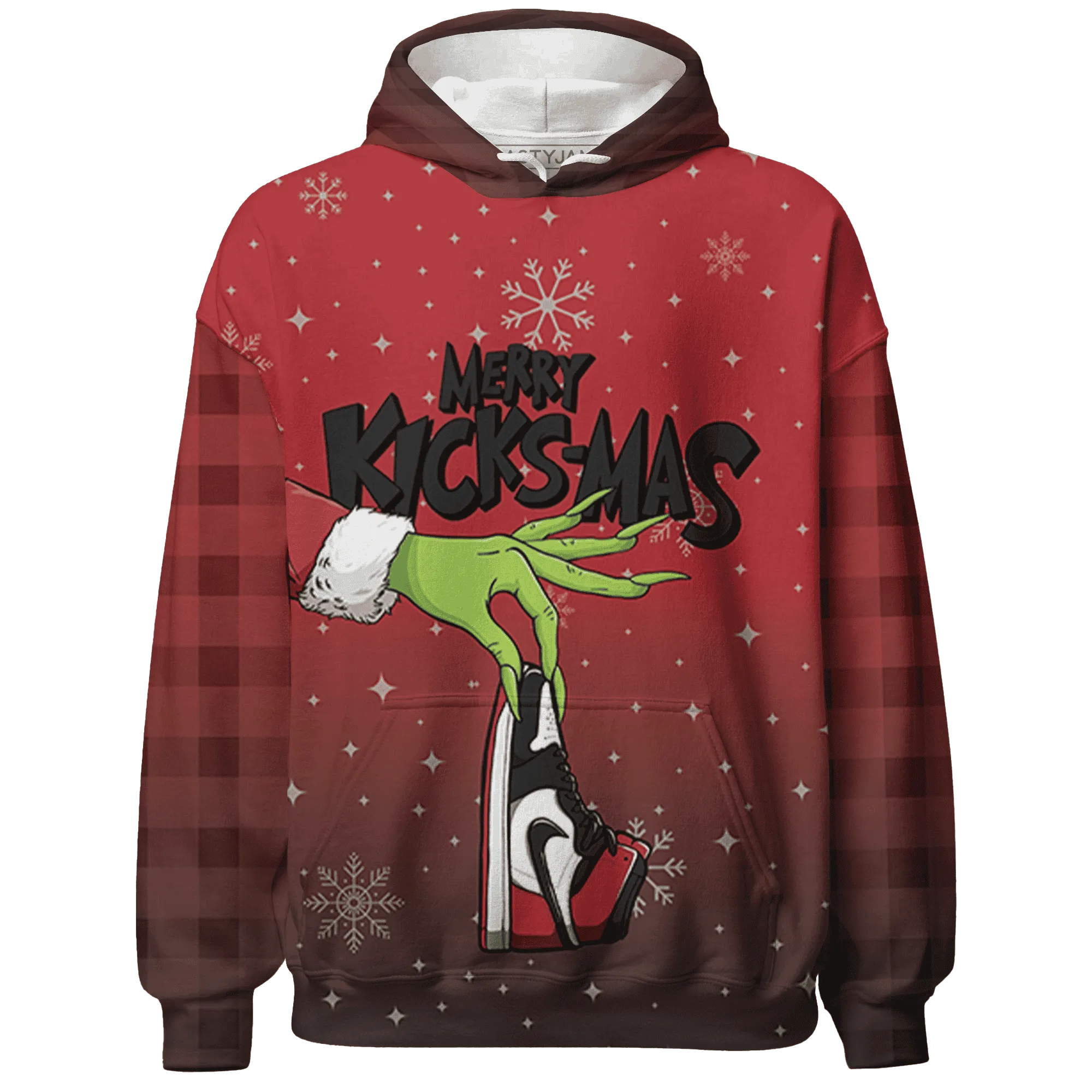 Black-Toe-Reimagined-1s-Red-White-NastyJamz-Hoodie-Match-Merry-Kicksmas-3D