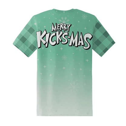 High-OG-Green-Glow-1s-NastyJamz-T-Shirt-Match-Merry-Kicksmas-3D