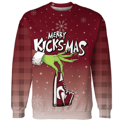 High-White-Team-Red-1s-NastyJamz-Sweatshirt-Match-Merry-Kicksmas-3D