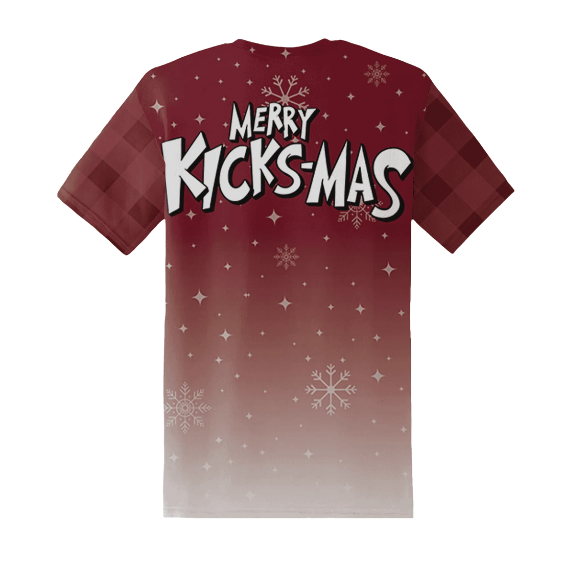 High-White-Team-Red-1s-NastyJamz-T-Shirt-Match-Merry-Kicksmas-3D