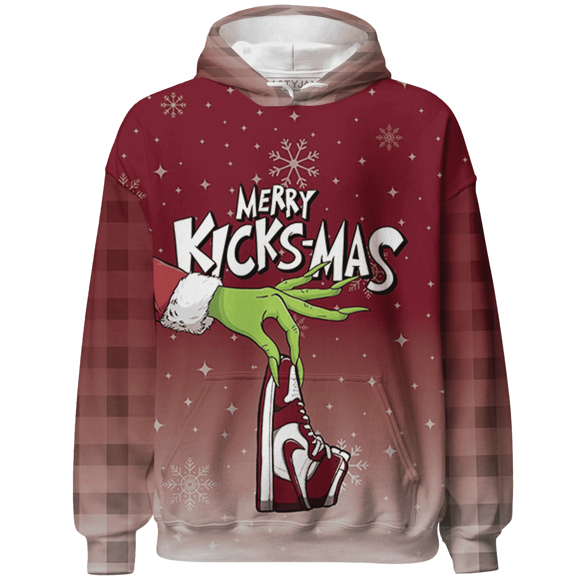 High-White-Team-Red-1s-NastyJamz-Hoodie-Match-Merry-Kicksmas-3D