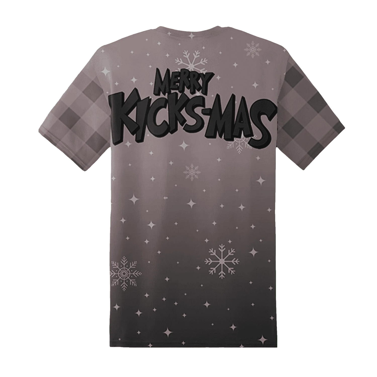 Black-Violet-Ore-3s-NastyJamz-T-Shirt-Match-Merry-Kicksmas-3D