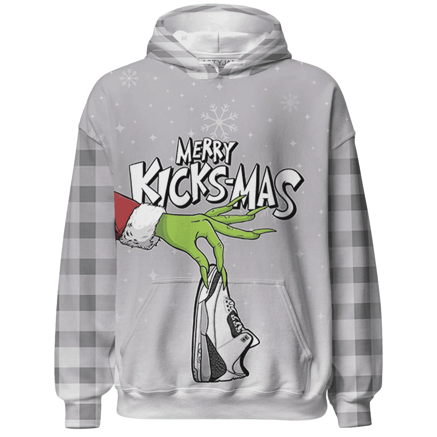 Cement-Grey-3s-NastyJamz-Hoodie-Match-Merry-Kicksmas-3D