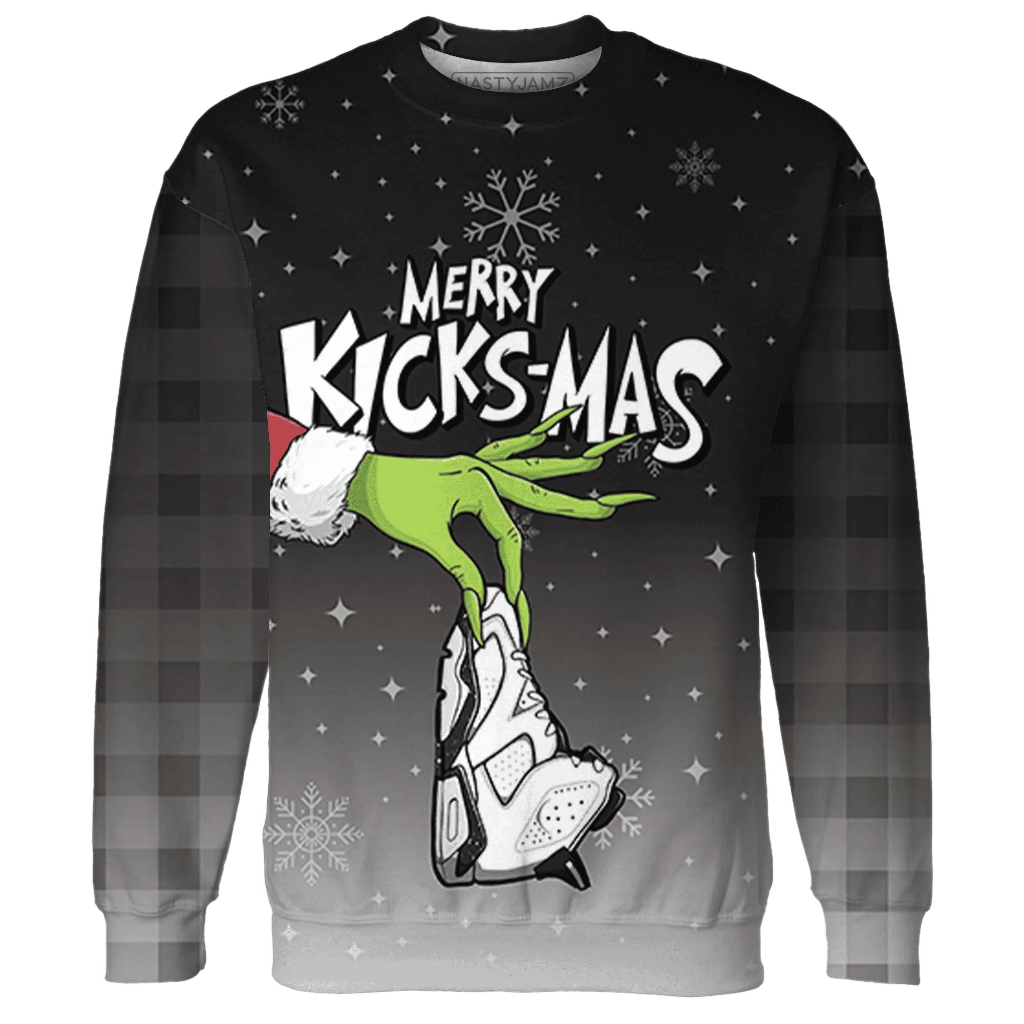 Reverse-Oreo-6s-NastyJamz-Sweatshirt-Match-Merry-Kicksmas-3D