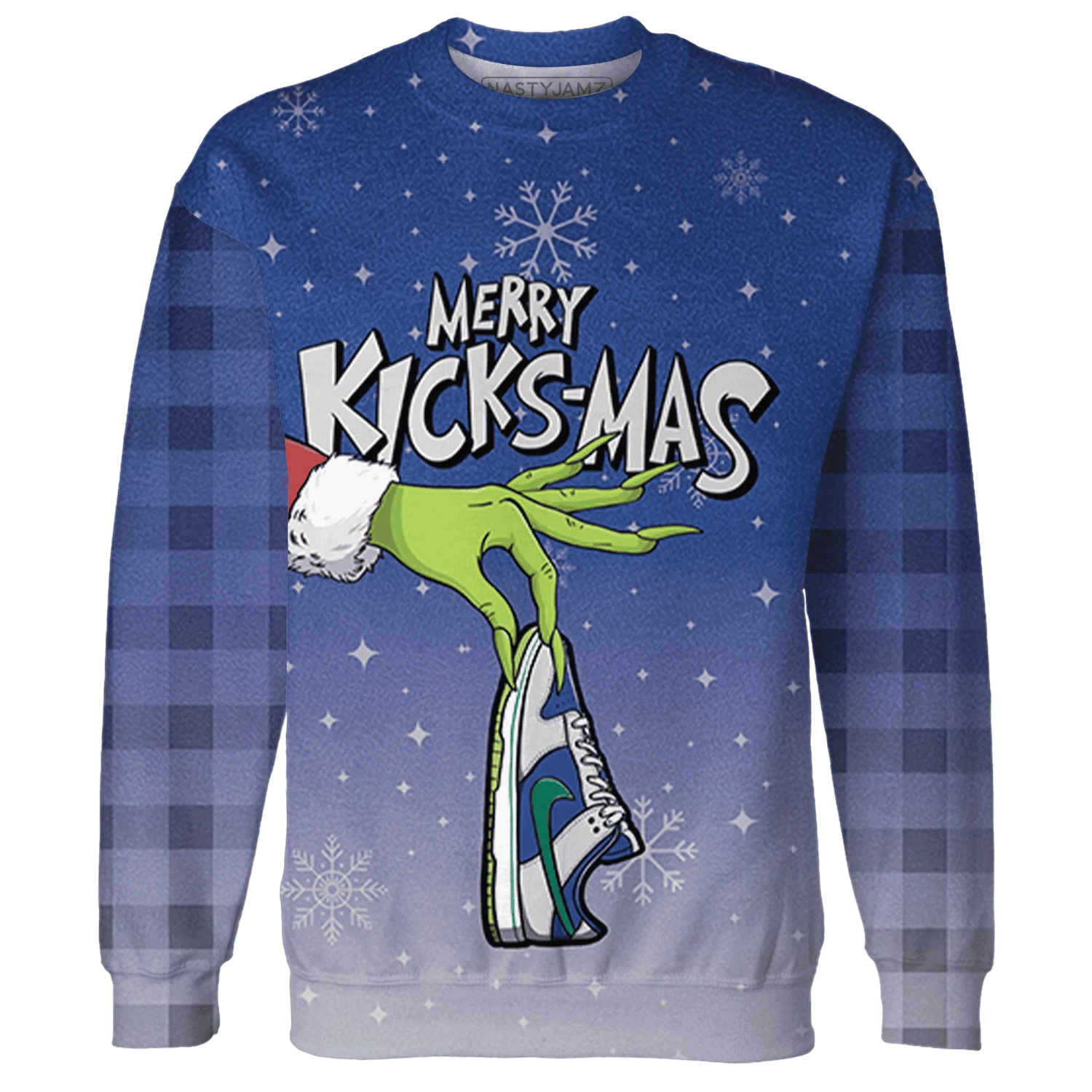 Dunk-Hyper-Royal-Malachite-NastyJamz-Sweatshirt-Match-Merry-Kicksmas-3D